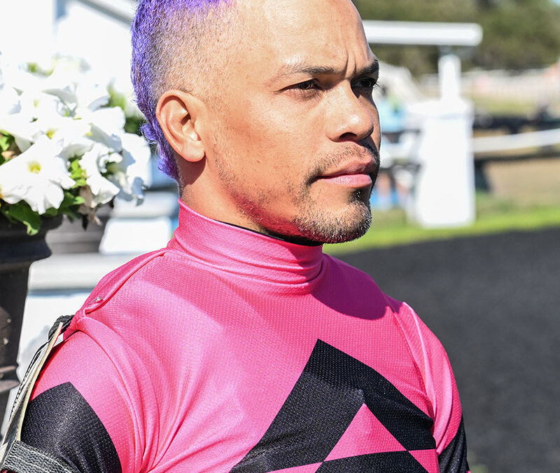 COLORFUL CAMACHO IS JOCKEY OF MONTH; WAYWARD LASS, GASPARILLA ON TAP