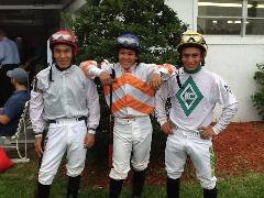 Juan, Fernando and Walter De La Cruz standing together