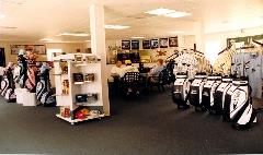 The Downs Golf Practice Facility interior