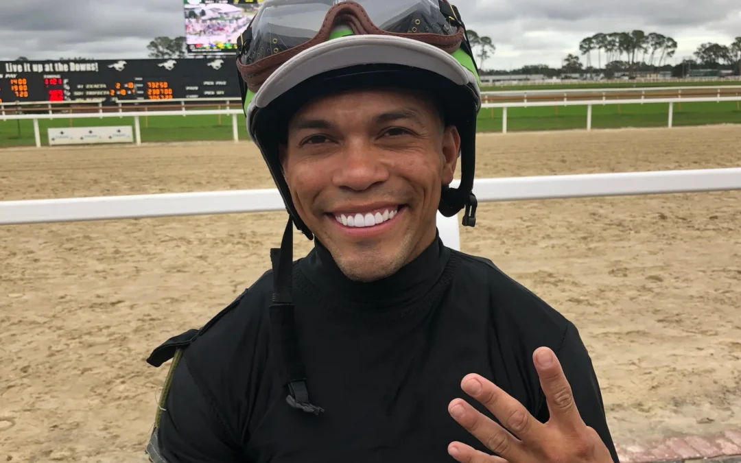 CAMACHO FOUR-BAGGER TIGHTENS JOCKEYS RACE