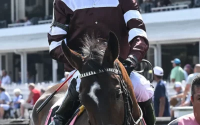 JOCKEY OF MONTH CENTENO HAPPY TO MENTOR; MARIN RIDES 3 WINNERS