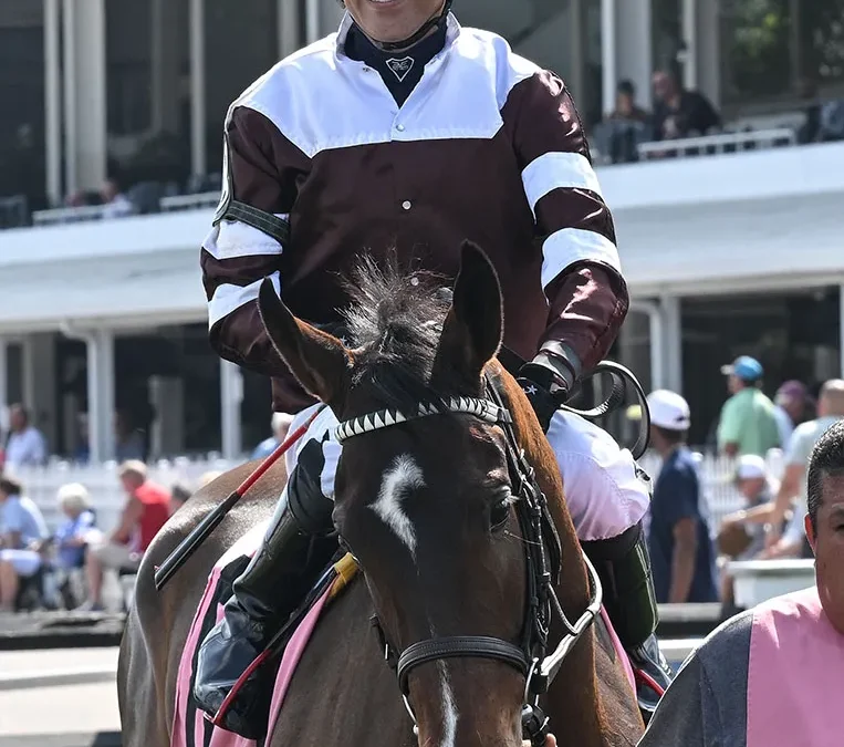 JOCKEY OF MONTH CENTENO HAPPY TO MENTOR; MARIN RIDES 3 WINNERS